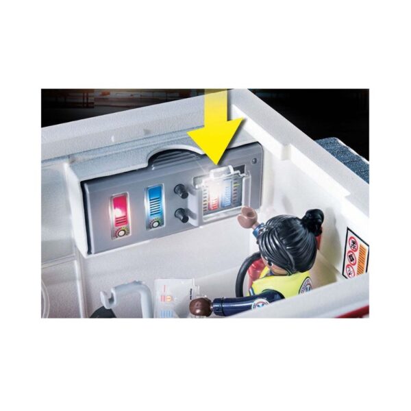 PLAYMOBIL 70936 CITY ACTION US AMBULANCE: FIRST AID VEHICLE KOUREAS TOYS
