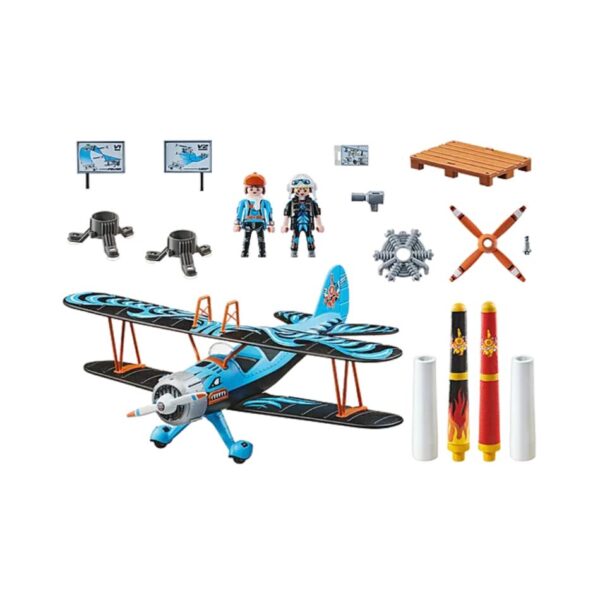 PLAYMOBIL 70831 AIR STUNT SHOW PHOENIX BIPLANE KOUREAS TOYS