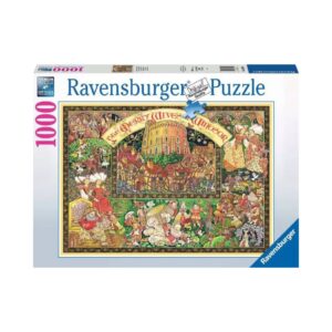 RAVENSBURGER 16809 1000 Pcs PUZZLE WINDSOR WIVES KOUREAS TOYS