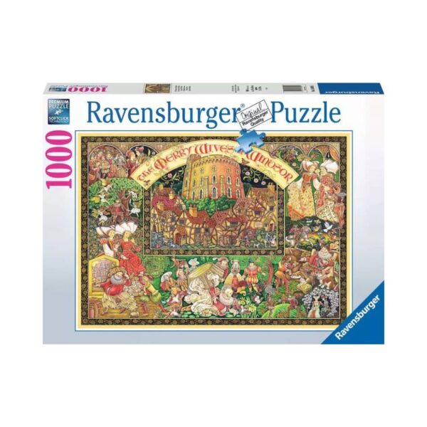 RAVENSBURGER 16809 1000 Pcs PUZZLE WINDSOR WIVES KOUREAS TOYS