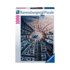 RAVENSBURGER 15990 1000 Pcs PUZZLE PARIS FROM ABOVE KOUREAS TOYS