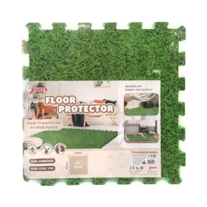 PRINTED EVA PUZZLE MAT GRASS DESIGN FLOOR PROTECTOR KOUREAS TOYS