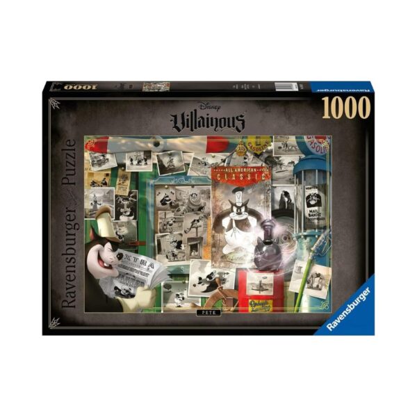 RAVENSBURGER 16887 1000 Pcs PUZZLE DISNEY VILLAINOUS - PETE KOUREAS TOYS