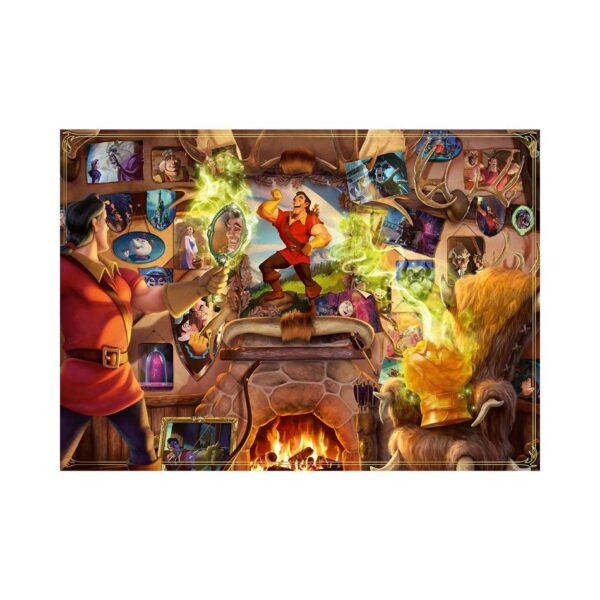 RAVENSBURGER 16889 1000 Pcs PUZZLE DISNEY VILLAINOUS - GASTON KOUREAS TOYS