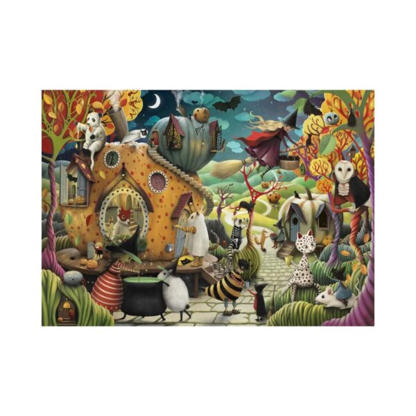 RAVENSBURGER 16913 1000 Pcs PUZZLE HAPPY HALLOWEEN KOUREAS TOYS
