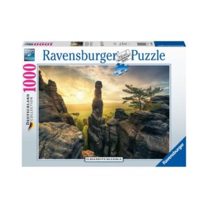 RAVENSBURGER 17093 1000 Pcs PUZZLE ELBE SANSTONE MOUNTAINS KOUREAS TOYS