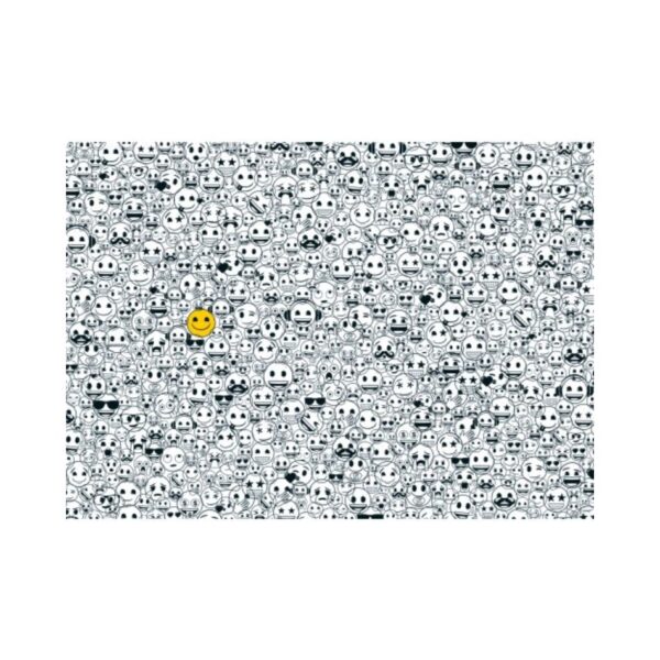 RAVENSBURGER 17292 1000 Pcs PUZZLE EMOJI - CHALLENGE KOUREAS TOYS