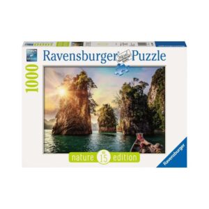 RAVENSBURGER 13968 1000 Pcs PUZZLE THREE ROCKS IN CHEOW - THAILAND KOUREAS TOYS