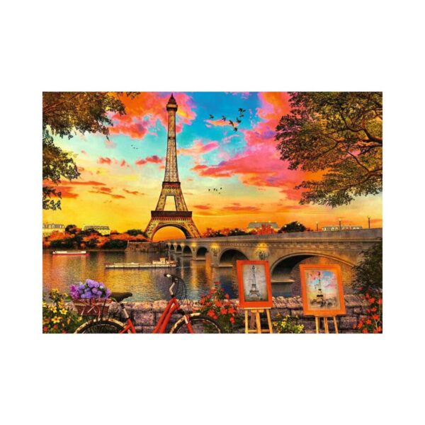 RAVENSBURGER 15168 1000 Pcs PUZZLE THE BANKS OF THE SEINE - PARIS KOUREAS TOYS