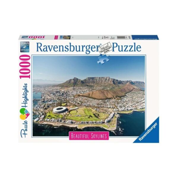 RAVENSBURGER 14084 1000 Pcs PUZZLE CAPE TOWN KOUREAS TOYS