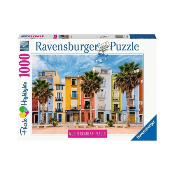 RAVENSBURGER 14977 1000 Pcs PUZZLE VILLAJOYOSA, ALICANTE - SPAIN KOUREAS TOYS