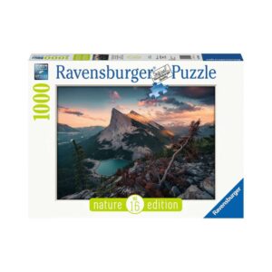 RAVENSBURGER 15011 1000 Pcs PUZZLE EVENING IN THE ROCKY MOUNTAINS KOUREAS TOYS