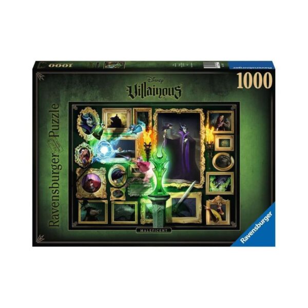 RAVENSBURGER 15025 1000 Pcs PUZZLE DISNEY VILLAINOUS: MALEFICENT KOUREAS TOYS