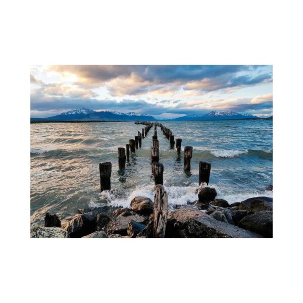 RAVENSBURGER 16199 1000 Pcs PUZZLE PUERTO NATALES - CHILE KOUREAS TOYS