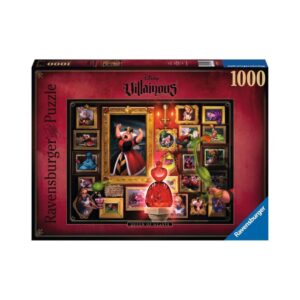 RAVENSBURGER 15026 1000 Pcs PUZZLE DISNEY VILLAINOUS - QUEEN OF HEARTS KOUREAS TOYS