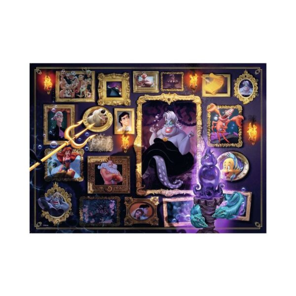 RAVENSBURGER 15027 1000 Pcs PUZZLE DISNEY VILLAINOUS URSULA KOUREAS TOYS
