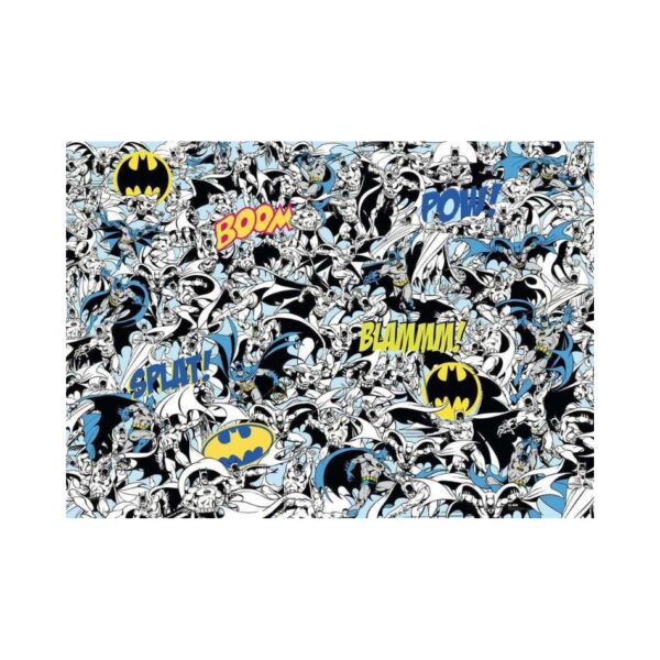 RAVENSBURGER 16513 1000 Pcs PUZZLE CHALLENGE - DC COMICS BATMAN KOUREAS TOYS