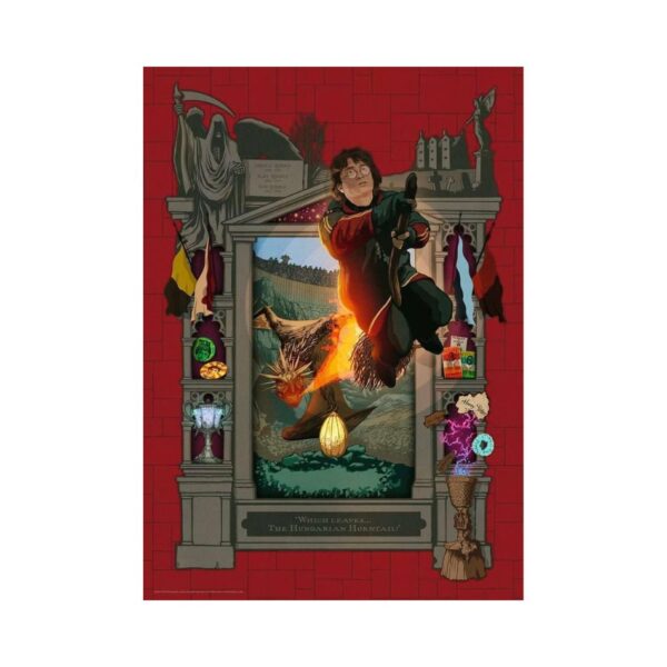 RAVENSBURGER 16518 1000 Pcs PUZZLE HARRY POTTER AND THE GOBLET OF FIRE KOUREAS TOYS