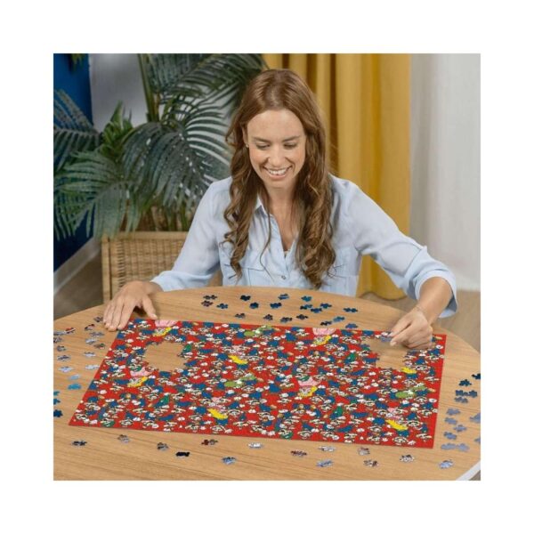RAVENSBURGER 16525 1000 Pcs PUZZLE CHALLENGE - SUPER MARIO BROS KOUREAS TOYS