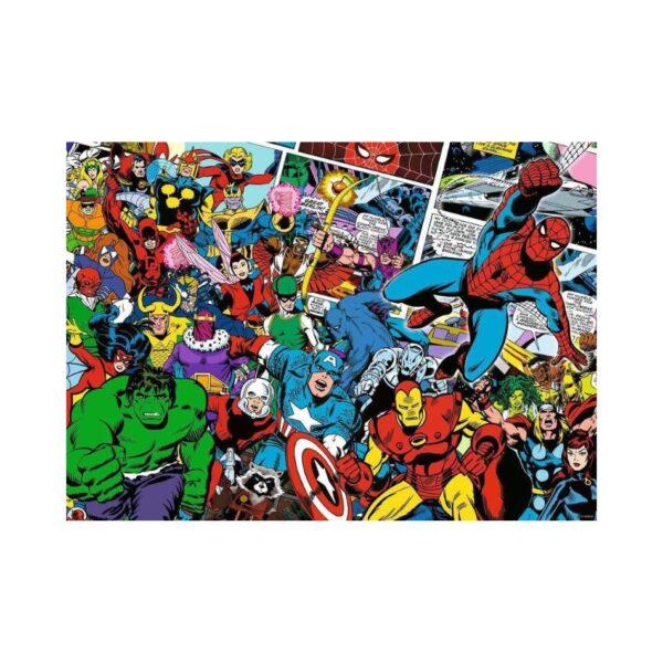 RAVENSBURGER 16562 1000 Pcs PUZZLE CHALLENGE - MARVEL KOUREAS TOYS