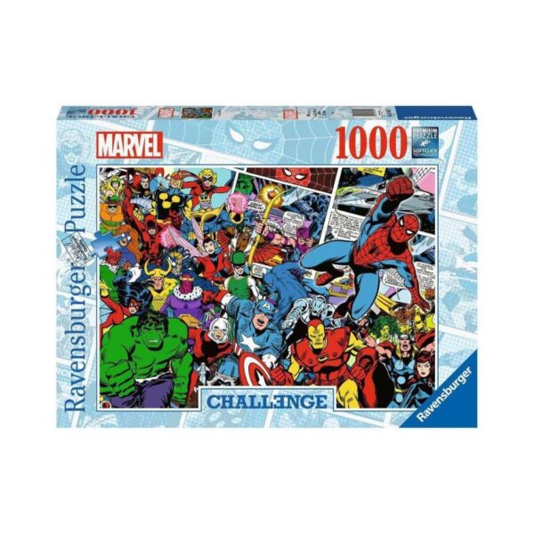 RAVENSBURGER 16562 1000 Pcs PUZZLE CHALLENGE - MARVEL KOUREAS TOYS