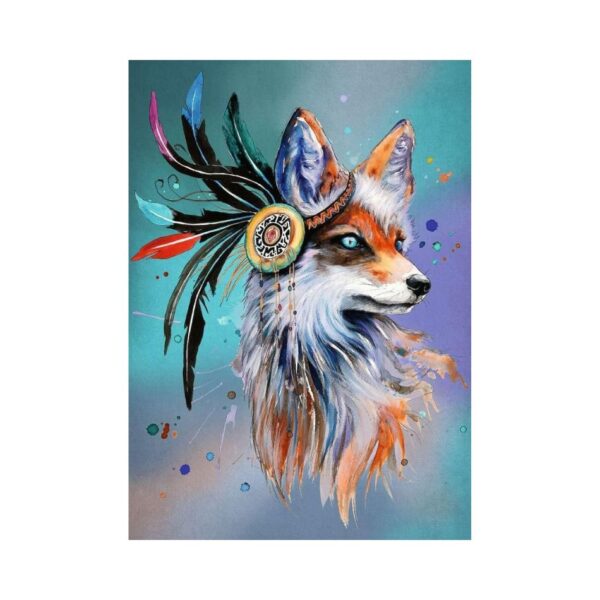 RAVENSBURGER 16725 1000 Pcs PUZZLE SPIRIT FOX KOUREAS TOYS