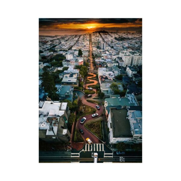 RAVENSBURGER 16732 1000 Pcs PUZZLE SAN FRANCISCO LOMBARD STREET KOUREAS TOYS