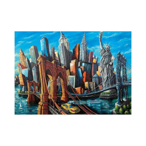 RAVENSBURGER 16812 1000 Pcs PUZZLE NEW YORK KOUREAS TOYS