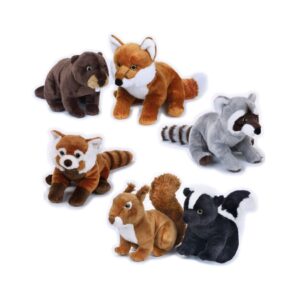 720912 FOREST ANIMALS (6 ASST. 24cm) KOUREAS TOYS