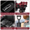 12v-7Ah KIDS ELECTRIC TRACTOR WITH TRAILER TD925 KOUREAS TOYS