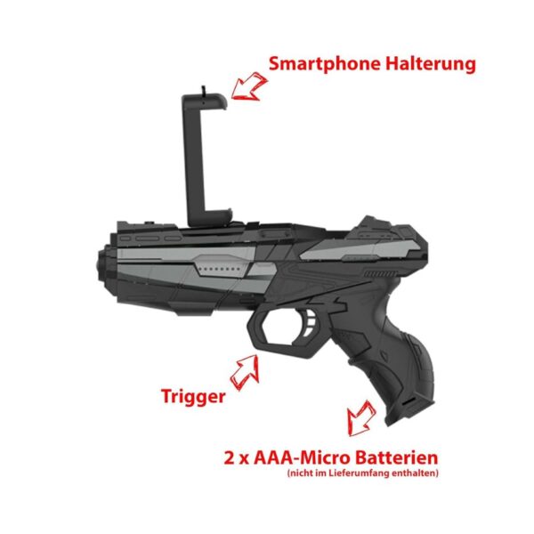 AR-GUN VIRTUAL REALITY GUN FOR SMARTPHONES
