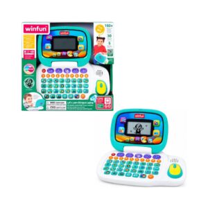 WINFUN 240401 LET’S LEARN BILINGUAL EDUCATIONAL LAPTOP KOUREAS TOYS