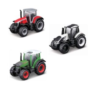 MAISTO 15530 1:64 MINI WORK MACHINES (MASSEY FERGUSON/VALTRA/FENT) KOUREAS TOYS
