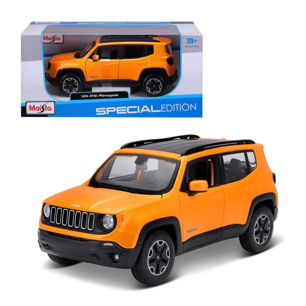 MAISTO 31282 1:24 JEEP® RENEGADE 2017 KOUREAS TOYS