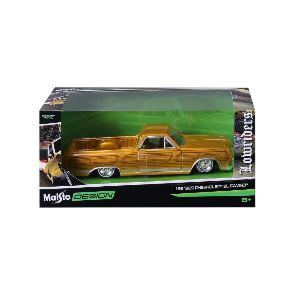 MAISTO 32543 1:25 1965 CHEVROLET® EL CAMINO DESIGN LOWRIDERS MUSCLE KOUREAS TOYS