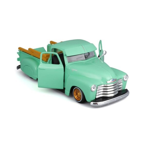 MAISTO 32545 1:25 1950 CHEVROLET® 3100 PICKUP DESIGN LOWRIDERS MUSCLE KOUREAS TOYS