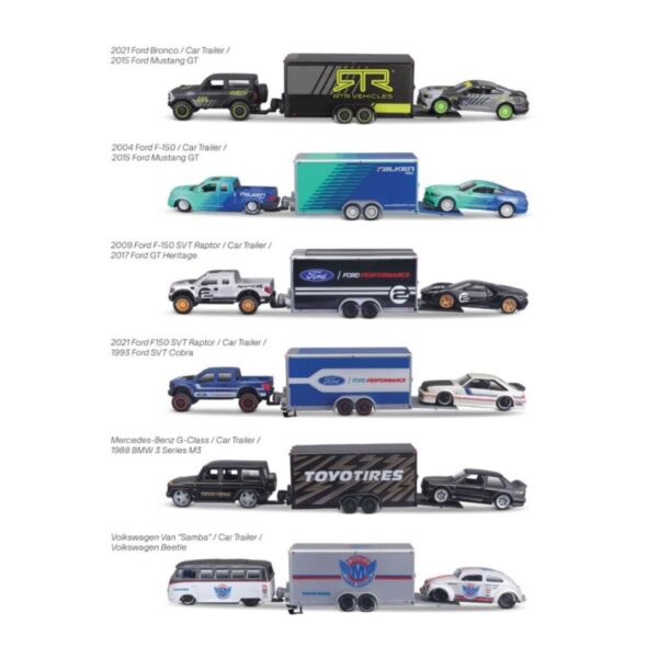 MAISTO 11404 1:64 DESIGN TEAM HAULERS ASSORTED KOUREAS TOYS