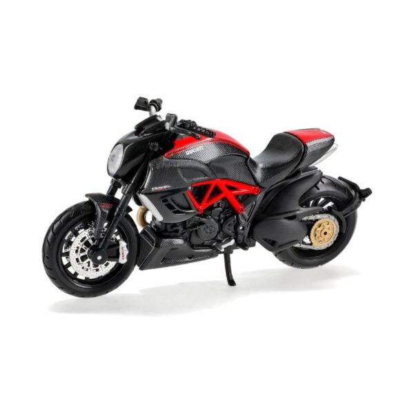MAISTO 31101 - 001478 1:12 MOTORCYCLE DUCATI DIAVEL CARBON KOUREAS TOYS