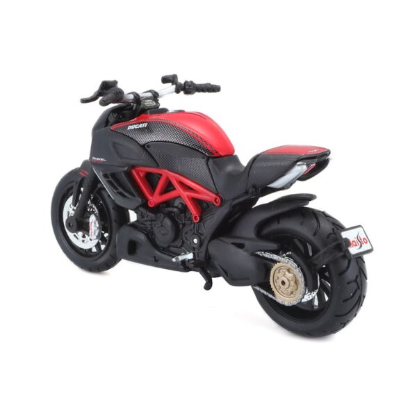 MAISTO 31101 - 001478 1:12 MOTORCYCLE DUCATI DIAVEL CARBON KOUREAS TOYS