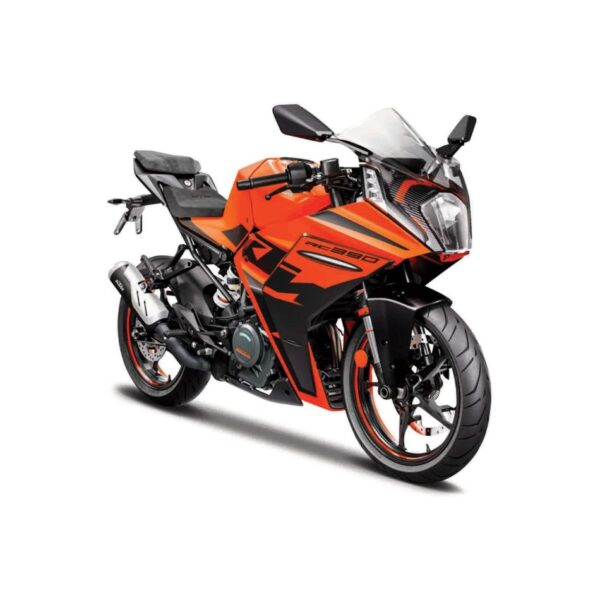 MAISTO 068150 1:12 MOTORCYCLE KTM RC 390 ORANGE KOUREAS TOYS