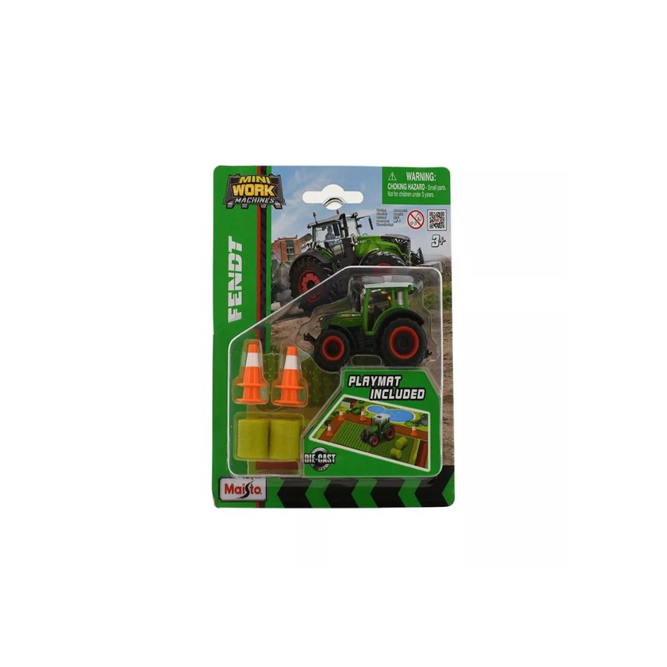 MAISTO 15592 1:64 MINI FARM (MASSEY FERGUSON/FENT/NEW HOLLAND) KOUREAS TOYS