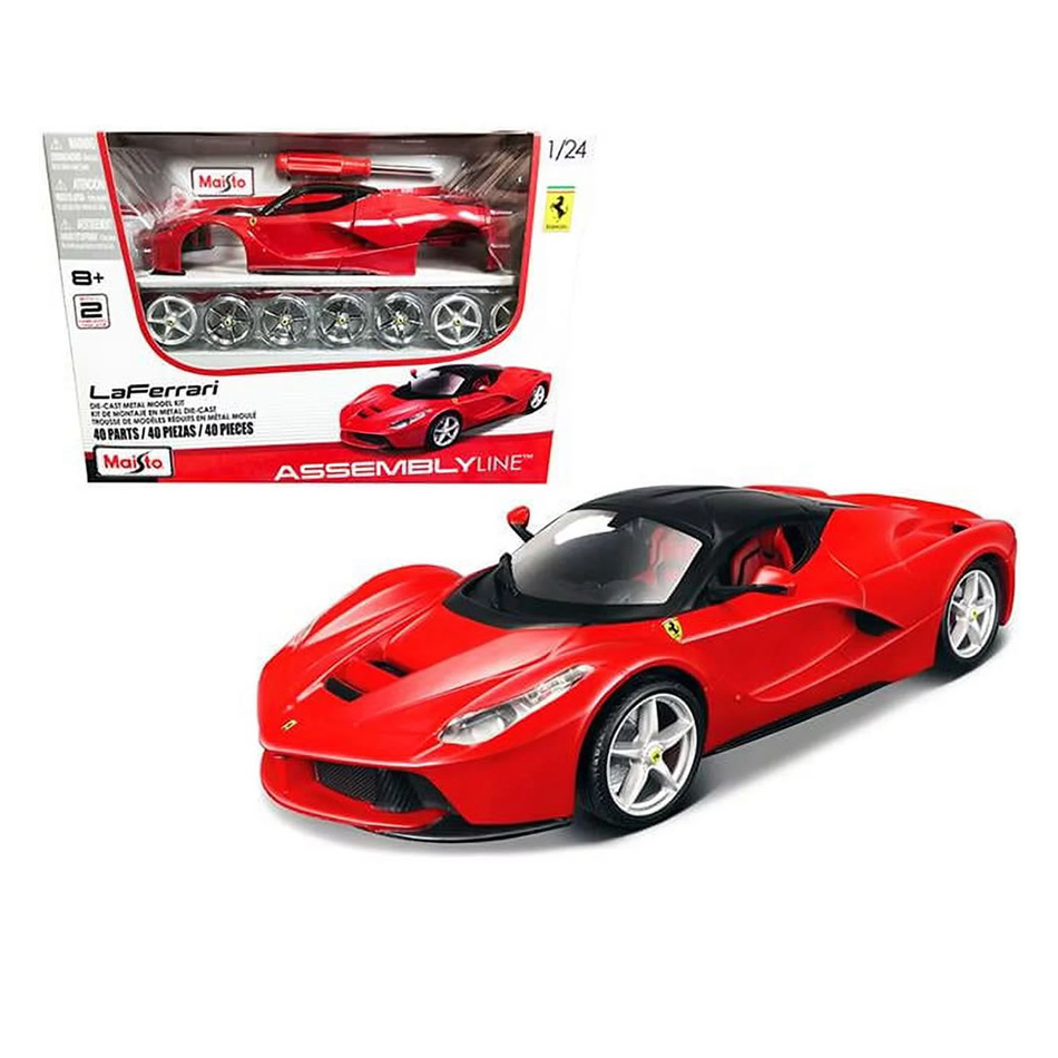 MAISTO 39018-39129 1:24 LA FERRARI (ASSEMBY LINE 40 Pcs) KOUREAS TOYS