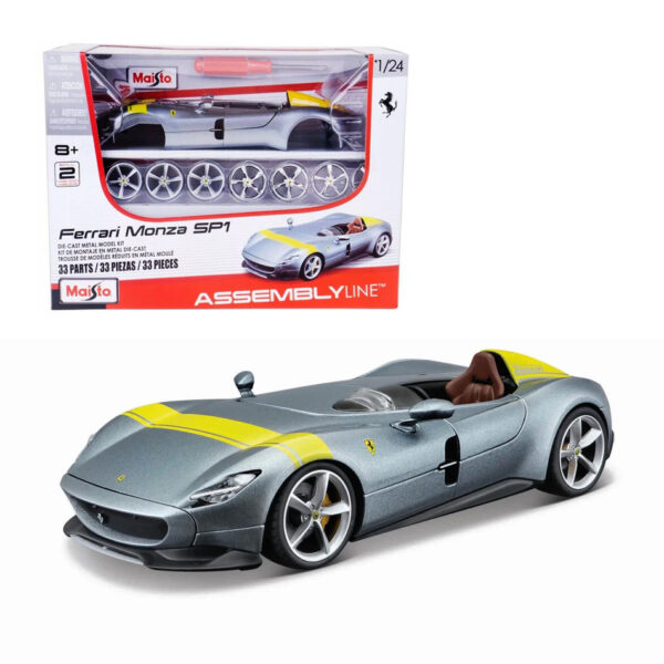 MAISTO 39018-39140 1:24 FERRARI MONZA SP1 ASSEMBY LINE 33 PCS KOUREAS TOYS