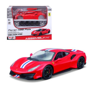 MAISTO 39018-39135 1:24 FERRARI 488 PISTA (ASSEMBY LINE 43 Pcs) KOUREAS TOYS