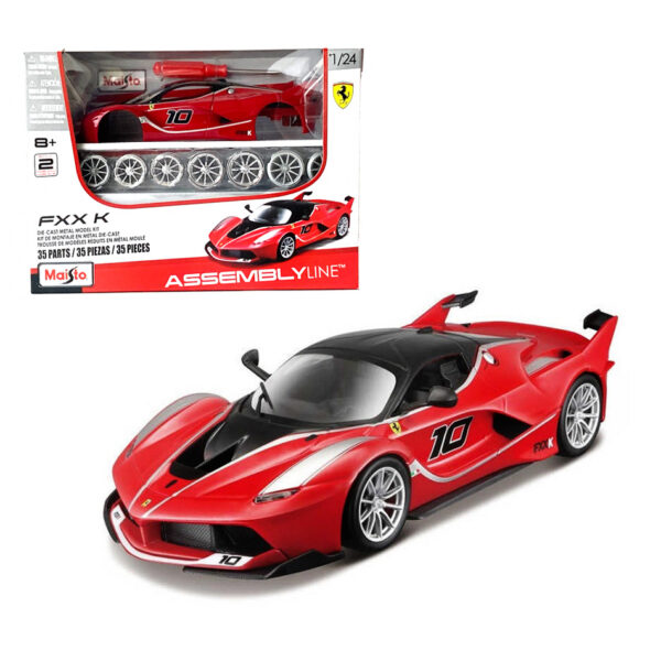 MAISTO 39018-39132 1:24 FXX K FERRARI (ASSEMBY LINE 35 Pcs) KOUREAS TOYS