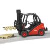 BRUDER 02511 LINDE FORK LIFT H30D WITH 2 PALLETS