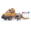 BRUDER 02537 MB SPRINTER MUNICIPAL WITH L AND S MODULEWORKER & ACCESSORIES KOUREAS TOYS