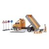 BRUDER 02537 MB SPRINTER MUNICIPAL WITH L AND S MODULEWORKER & ACCESSORIES KOUREAS TOYS