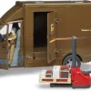 BRUDER 02538 MB SPRINTER UPS WITH DRIVER AND ACCESSORIES KOUREAS TOYS