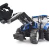 BRUDER 03121 NEW HOLLAND T7.340 WITH SLIP-ON FRONT LOADER KOUREAS TOYS